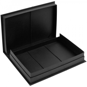 Коробка «Блеск» под набор, черная - купить оптом