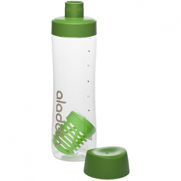 Бутылка для воды Aveo Infuse, зеленая - купить оптом