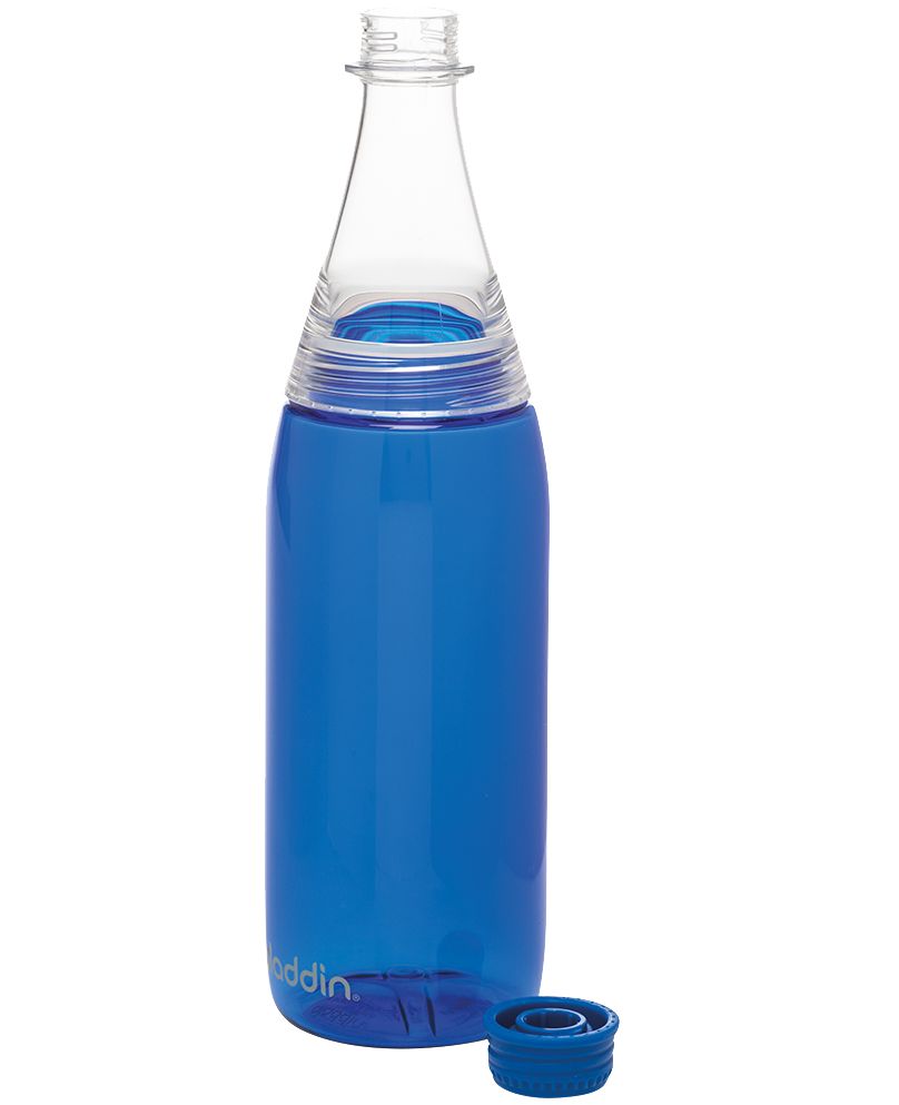 Бутылка для воды Fresco, голубая - купить оптом