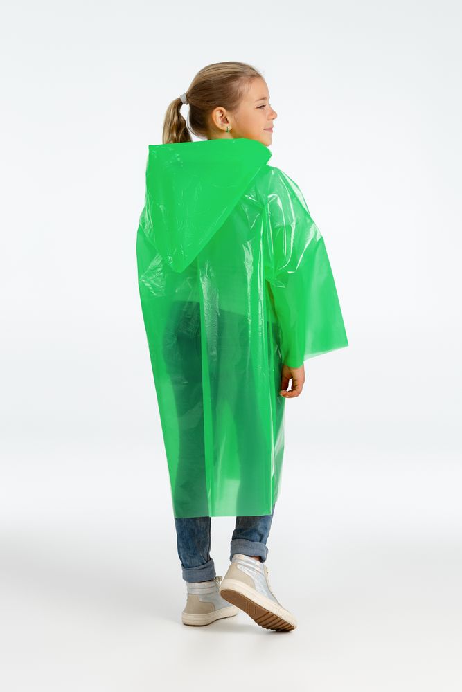 Дождевик-плащ детский BrightWay Kids, зеленый - купить оптом