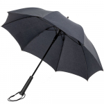 Зонт-трость rainVestment, темно-синий меланж, фото 1