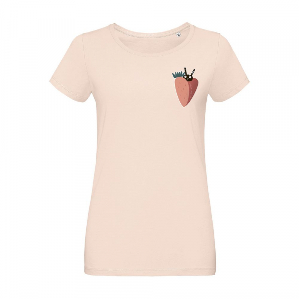 Футболка женская «Любоф-моркоф», розовая - купить оптом