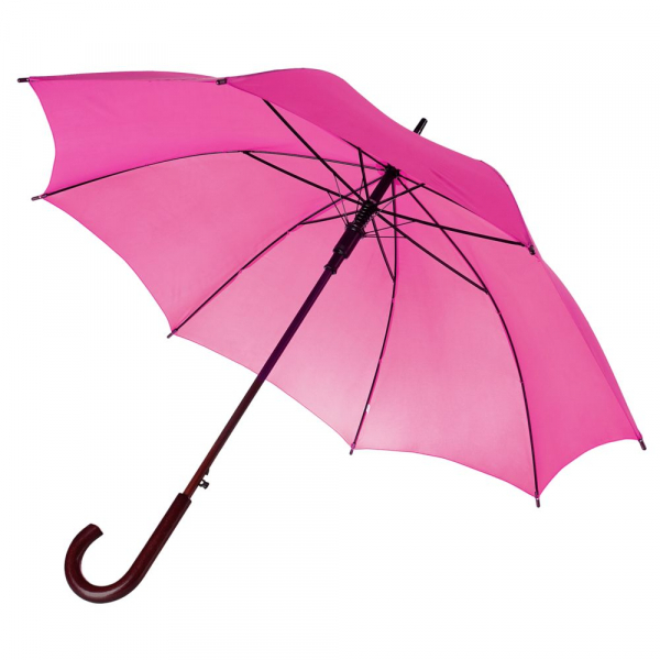 Зонт-трость Standard, ярко-розовый (фуксия) - купить оптом