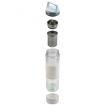 Бутылка для воды Glass WMB, белая, фото 1