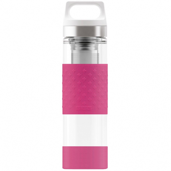 Бутылка для воды Glass WMB, розовая - купить оптом