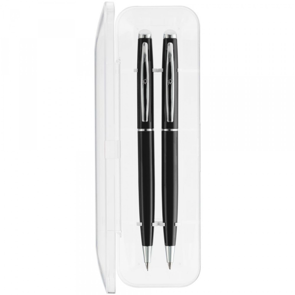 Набор Phrase: ручка и карандаш, черный - купить оптом