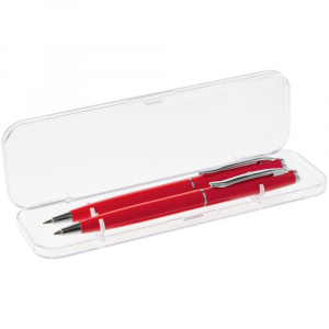 Набор Phrase: ручка и карандаш, красный - купить оптом