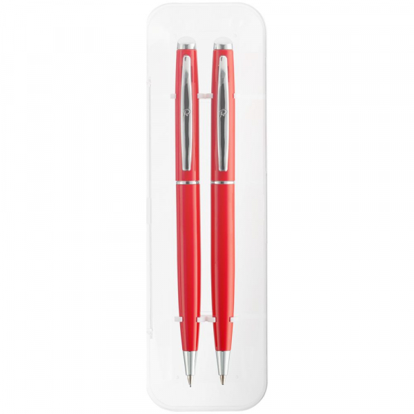 Набор Phrase: ручка и карандаш, красный - купить оптом