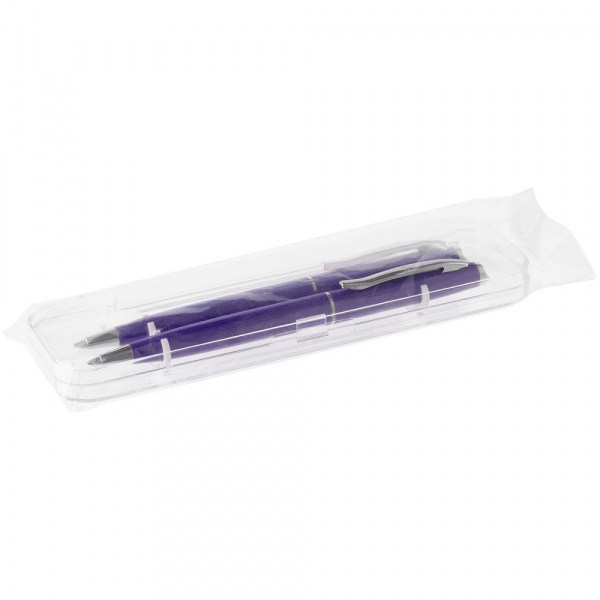 Набор Phrase: ручка и карандаш, фиолетовый - купить оптом