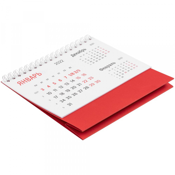 Календарь настольный Nettuno, красный - купить оптом