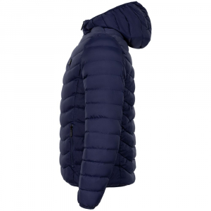 Куртка с подогревом Thermalli Chamonix, темно-синяя - купить оптом