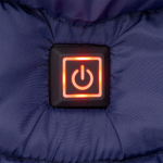 Куртка с подогревом Thermalli Chamonix, темно-синяя, фото 10