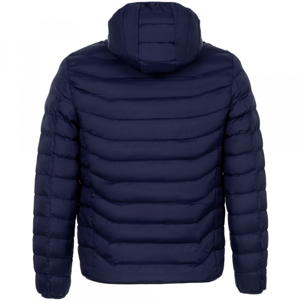 Куртка с подогревом Thermalli Chamonix, темно-синяя - купить оптом