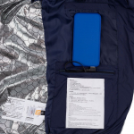 Куртка с подогревом Thermalli Chamonix, темно-синяя, фото 6