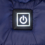 Куртка с подогревом Thermalli Chamonix, темно-синяя, фото 9