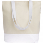 Сумка для покупок на молнии Shopaholic Zip, неокрашенная с белым, фото 1