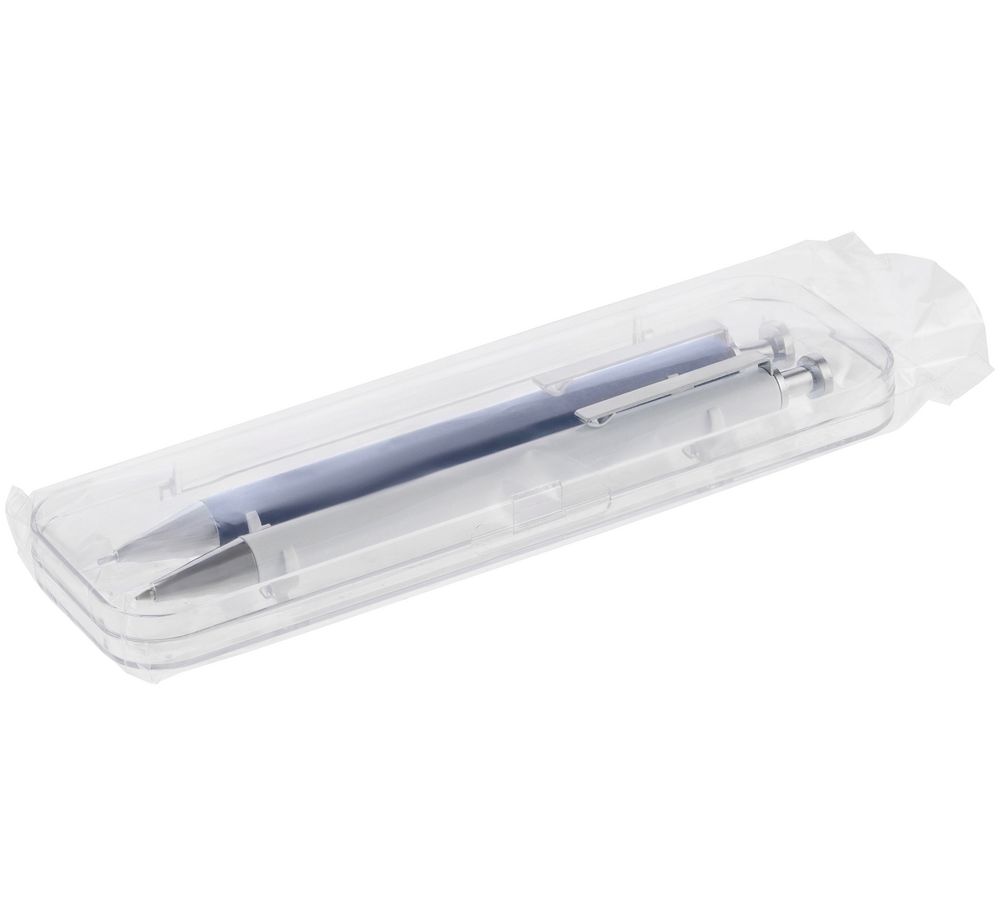 Набор Attribute: ручка и карандаш, белый с синим - купить оптом