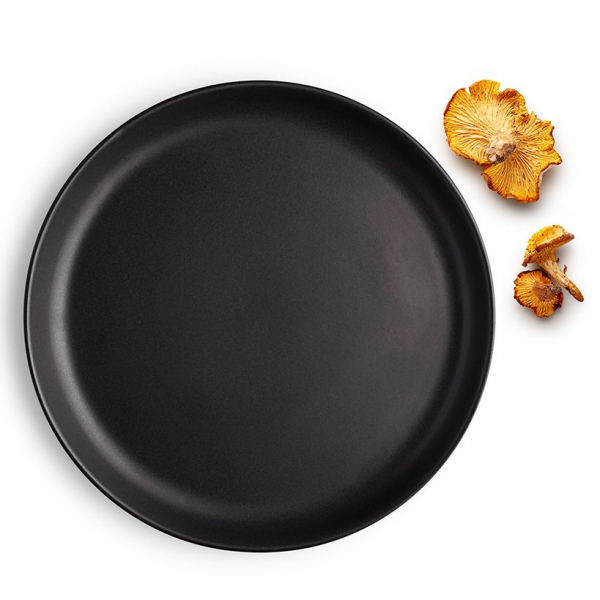 Тарелка Nordic Kitchen, большая, черная - купить оптом