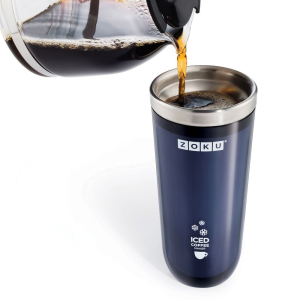 Стакан для охлаждения напитков Iced Coffee Maker, серый - купить оптом
