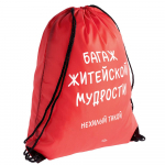Рюкзак «Багаж житейской мудрости», красный, фото 1