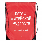Рюкзак «Багаж житейской мудрости», красный, фото 2