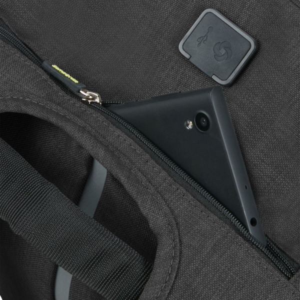 Рюкзак для ноутбука Securipak, черный - купить оптом