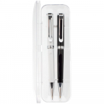 Набор Phase: ручка и карандаш, черный с белым, фото 1