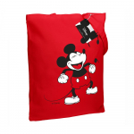Холщовая сумка «Микки Маус. Sing With Me», красная, фото 2