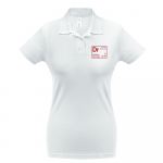 Рубашка поло женская «Разделение труда. Докторро», белая, фото 1
