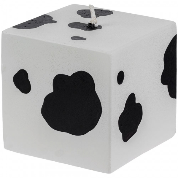 Свеча Spotted Cow, куб - купить оптом