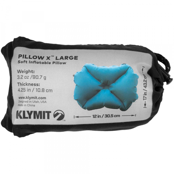 Надувная подушка Pillow X Large, бирюзовая - купить оптом