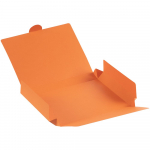 Коробка самосборная Flacky Slim, оранжевая, фото 1