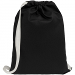 Рюкзак Nock, черный с белой стропой, фото 1
