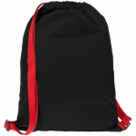 Рюкзак Nock, черный с красной стропой, фото 1