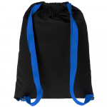 Рюкзак Nock, черный с синей стропой, фото 2