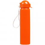 Бутылка для воды Flatbed, оранжевая - купить оптом