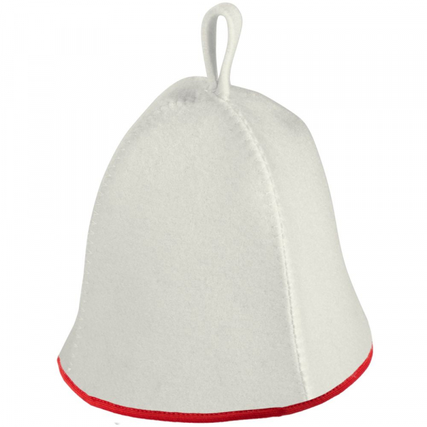 Банная шапка Heat Off Colour, с красной окантовкой - купить оптом