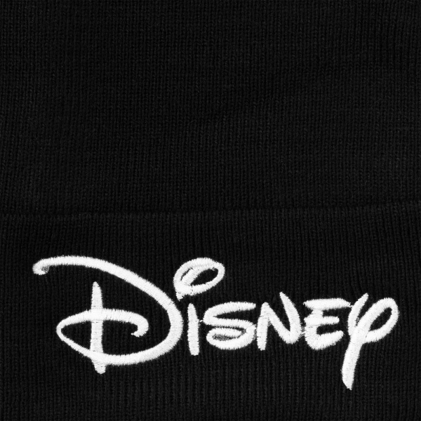 Шапка с вышивкой Disney, черная - купить оптом