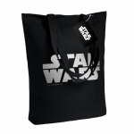Холщовая сумка Star Wars Silver, черная, фото 3