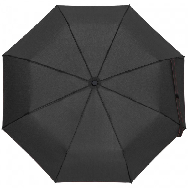 Зонт складной AOC Mini с цветными спицами, красный - купить оптом
