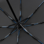 Зонт складной AOC Mini с цветными спицами, синий, фото 3