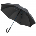 Зонт-трость с цветными спицами Color Style, синий с черной ручкой, фото 1