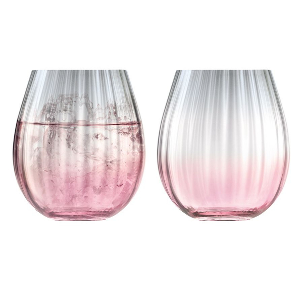 Набор стаканов Dusk, розовый с серым - купить оптом