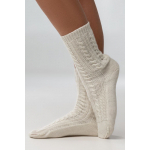Носки Keep Feet, молочно-белые, фото 3