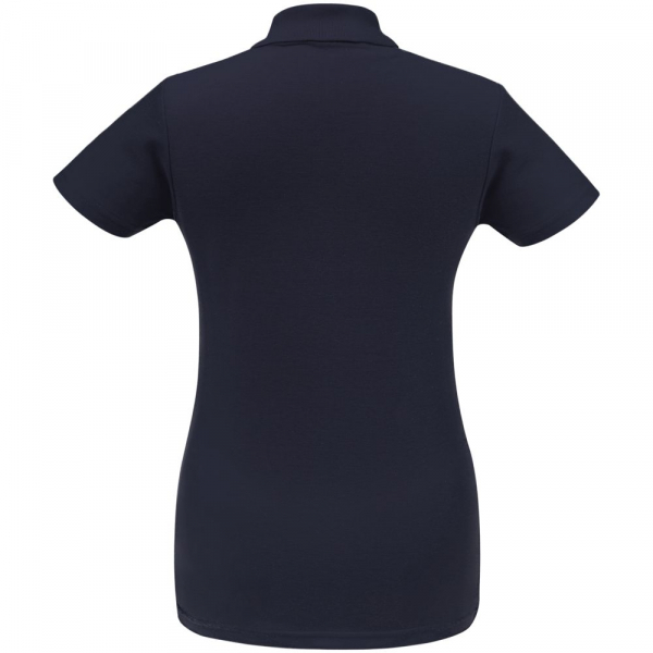 Рубашка поло женская ID.001 темно-синяя - купить оптом
