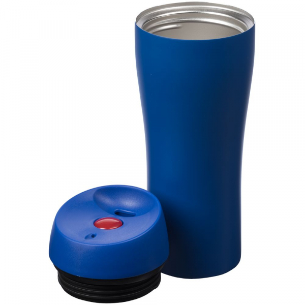 Термостакан Solingen, вакуумный, герметичный, синий - купить оптом