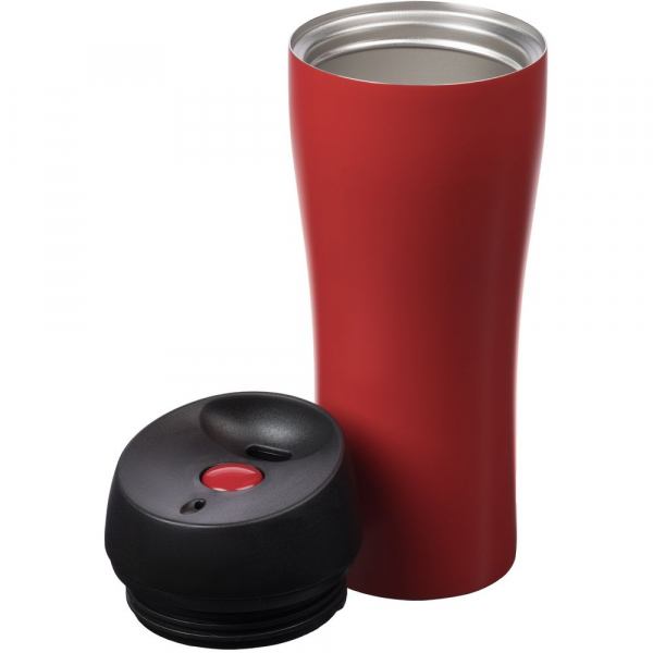 Термостакан Solingen, вакуумный, герметичный, красный - купить оптом