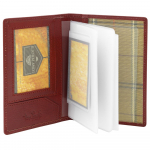 Обложка для паспорта и автодокументов Italico, красная, фото 2