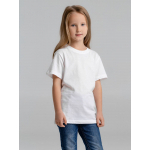 Футболка детская T-bolka Fit Kids, белая, фото 2