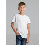 Футболка детская T-bolka Fit Kids, белая, фото 4